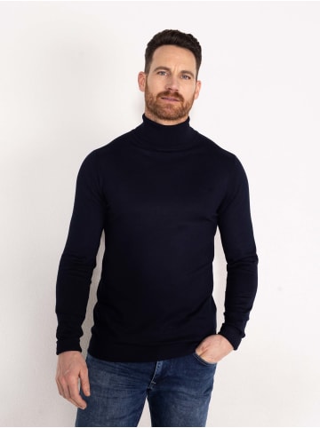 Petrol Industries Essential Rollkragenpullover in Blau