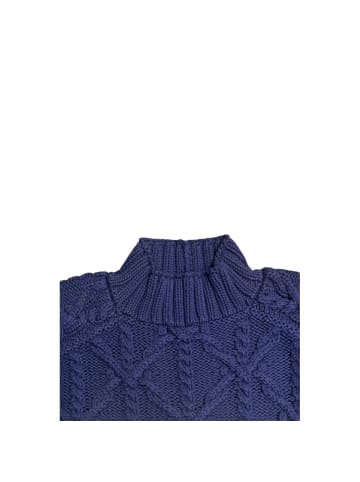 Malo Blau Baumwolle Herren Pullover