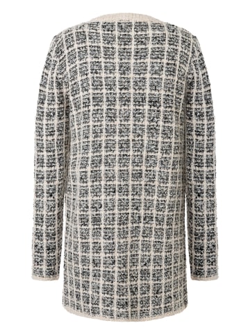 More & More Karostrickjacke in knitted check