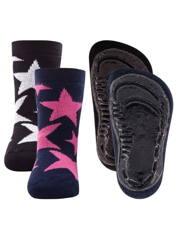 ewers 2er-Set Stoppersocken 2er Pack Sterne in pink