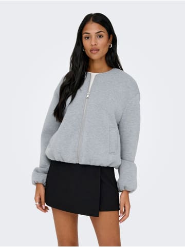 ONLY Jacke in Medium Grey Melange