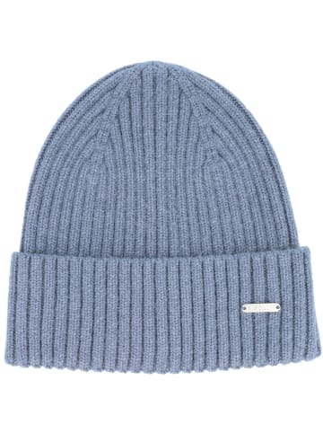 Eisglut Strickmütze in blau