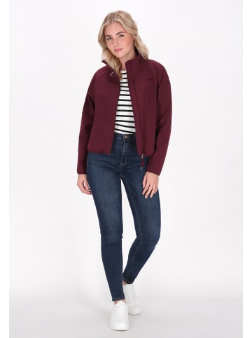 Schmuddelwedda Women Softshell Jacket in burgundy