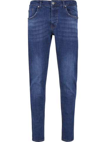 2Y Premium Tapered Jeans in blue