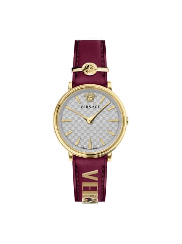 Versace V CIRCLE 38 VE81 - IP2N CASE 38MM - THICKNESS MM - WR in rot
