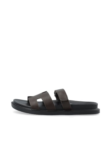 Bianco Sandalen mit breiten Riemen in Brown