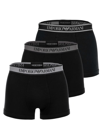 Emporio Armani Boxershort 3er Pack in Schwarz