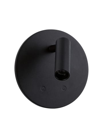 paulmann LED Akkuwandleuchte Kiora 2700K 78lm / 82lm 3,7V 0,6W / 0,7W dimmbar Schwarz