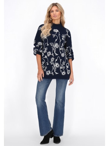 usha FESTIVAL Sweater in navy