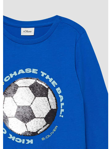 s.Oliver T-Shirt in 5604_royalblau
