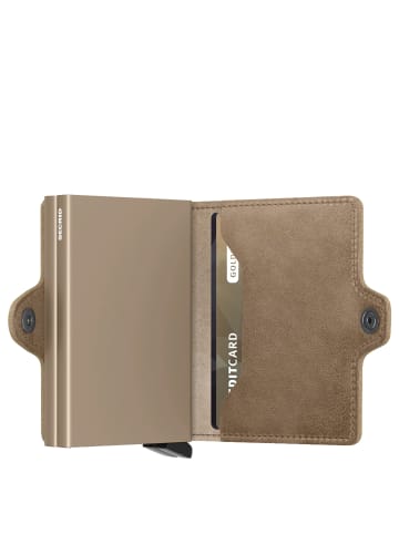 Secrid Vintage Twinwallet - Geldbörse RFID 7 cm in taupe