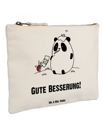 Mr. & Mrs. Panda Menschrmäppchen Panda Gute Besserung mit Spruch in Weiß