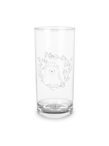 Mr. & Mrs. Panda Wasserglas Bär Königin ohne Spruch in Transparent