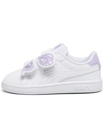 Puma Kinder Sneaker "Smash 3.0 Bfly V Inf" in Weiß