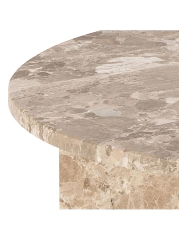 ebuy24 Couchtisch Vega Braun 90 x 90 cm