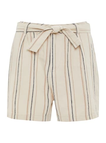 Threadbare Stoffshorts THB Laurence Tie Waist Short in Nude