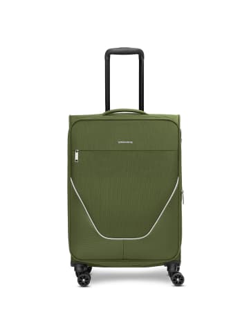 Stratic taska 4-Rollen Trolley M 65 cm mit Dehnfalte in olive