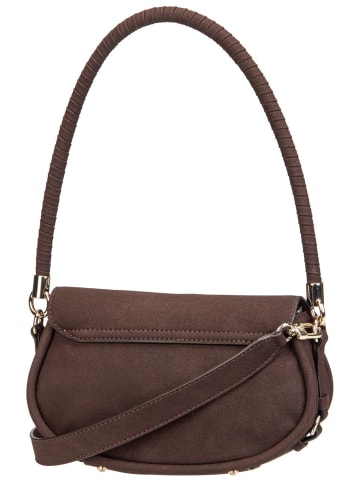 Guess Handtasche Danya Flap Shoulder in Espresso