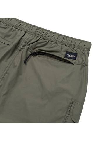 Vintage Industries Cargohose "Irvine Pants" in Grün