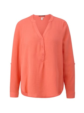 QS Langarmbluse für Damen in orange