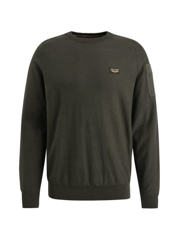 PME Legend Pullover R-NECK AMERICAN CLASSIC SINGLE JERSEY KNIT in Grün