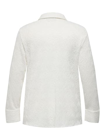 ONLY Carmakoma Hemd in Cloud Dancer