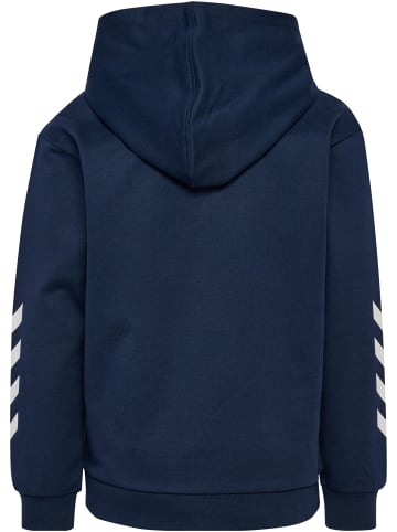 Hummel Kinder Hoodie mit Logoprint in Blau