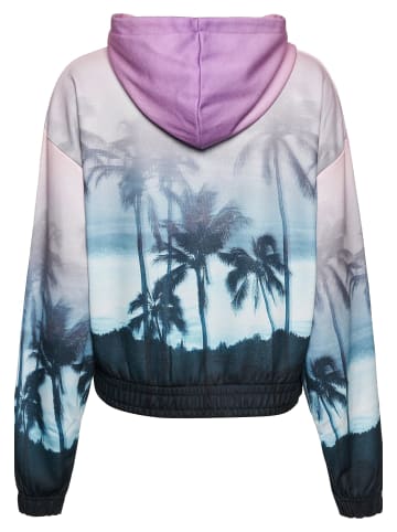 Just Rhyse Just Rhyse Zip-Kapuzenpullover in purple