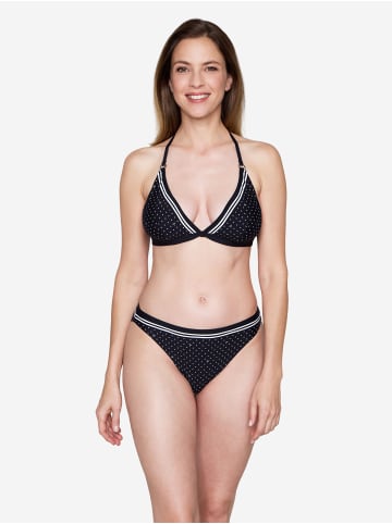 JOOP! Triangel-Bikini-Top Polka Dots in Black Beauty AOP