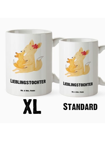 Mr. & Mrs. Panda XL Tasse Fuchs Mama mit Spruch in Weiß