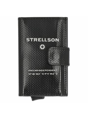 Strellson Stockwell 2.0 C-Two E-Cage - Kreditkartenetui 8cc 10 cm RFID in schwarz