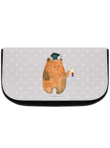 Mr. & Mrs. Panda Kulturtasche Bär Prüfung ohne Spruch in Grau Pastell