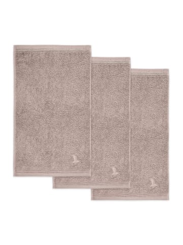Möve Gästetuch Superwuschel 3er Pack in cashmere
