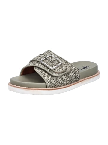 rieker Klassische Pantoletten in Grün