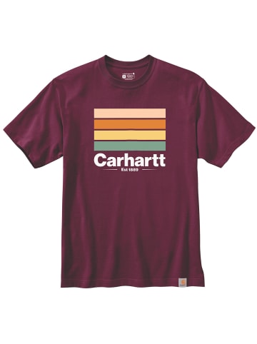 CARHARTT  Graphic T-Shirt in dunkelrot