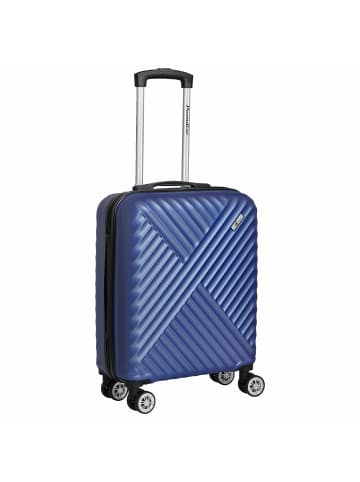 Paradise by CHECK.IN Kingston - 4-Rollen-Kabinentrolley 55 cm (lila) in blau