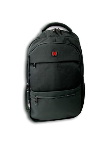 Travel n meet Polyester Businessrucksack Travel N Meet Rucksack schwarz ca. 30cm
