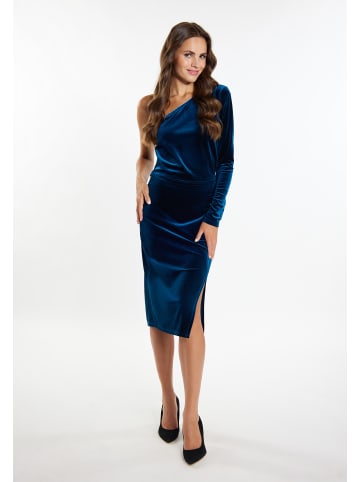 faina Damen Midirock in Blau