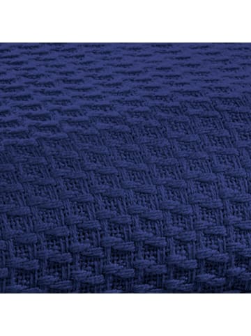 Erwin Müller Baumwolle Sommer-Decke 2er-Pack Siena in marine