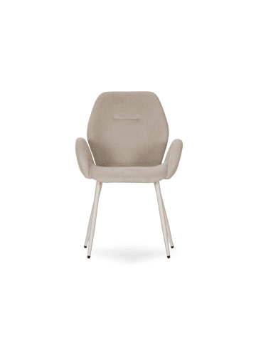 CALICOSY 2er-Set Sessel SOLA  in Beige  - (W) 57,5  x (H) 47,5  x (L) 57  cm