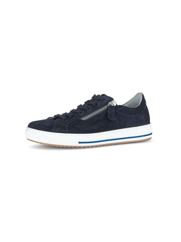 Gabor Comfort Sportlicher Schnürschuh in blau