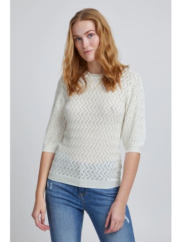 b.young Strickpullover in weiß