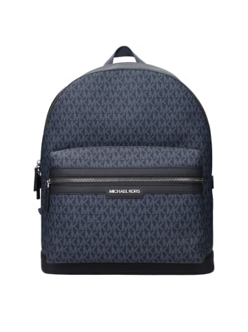 Michael Kors Blau Stoff Rucksack