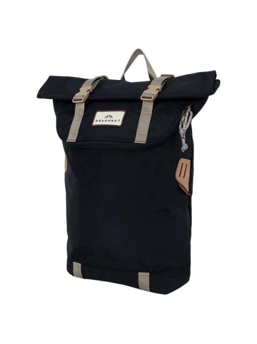 Doughnut Christopher Small Jungle 12 - Rolltop Rucksack 40 cm (black) in schwarz