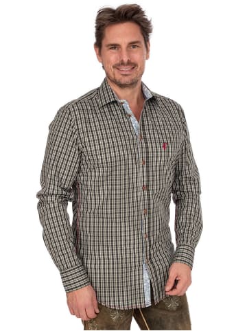 OS-Trachten Hemd 420000-4341 in oliv