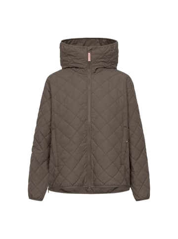 Derbe Steppjacke Quiltby Short in morel