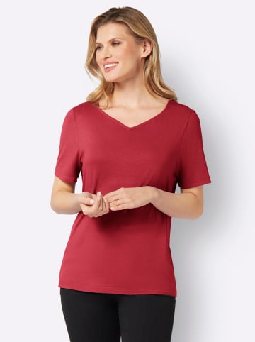 Sieh an! Kurzarmshirt in rot