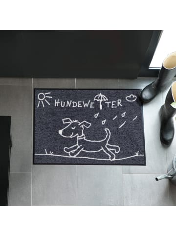 Salonloewe Fußmatte in anthrazit