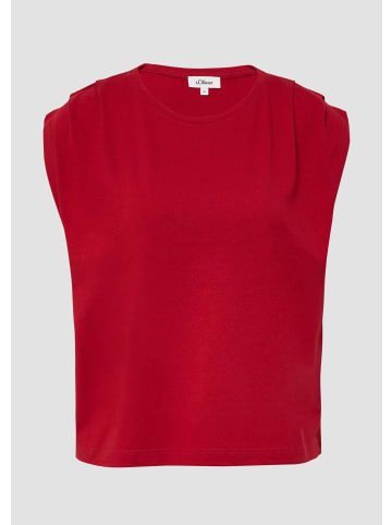 s.Oliver T-Shirt in 3533_mohnrot