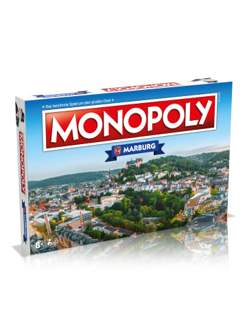 Winning Moves Monopoly - Marburg Brettspiel Gesellschaftsspiel Cityedition in bunt